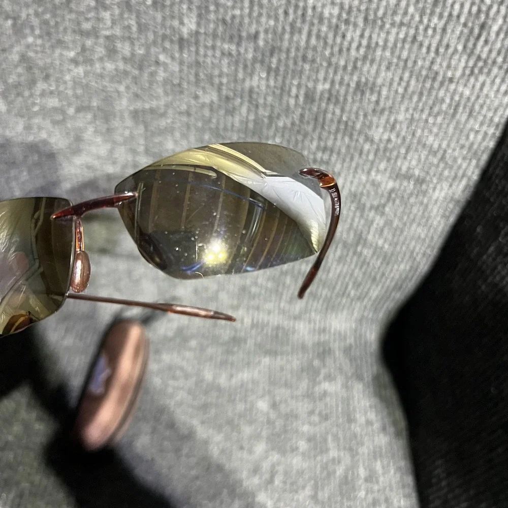 Maui Jim Lighthouse Sunglasses Unisex 65mm Rootbeer Brown Polarized MJ-423-26